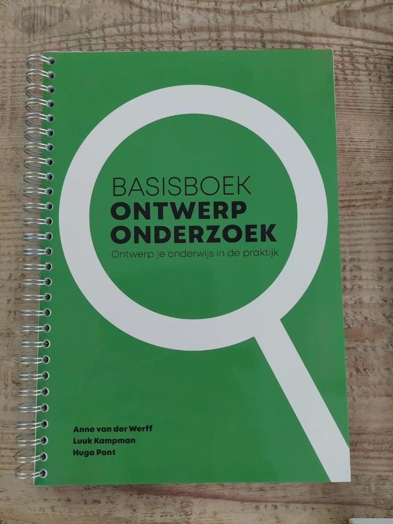 Basisboek Ontwerp Onderzoek, Boeken, Studieboeken en Cursussen, Nieuw, HBO, Alpha, Ophalen of Verzenden