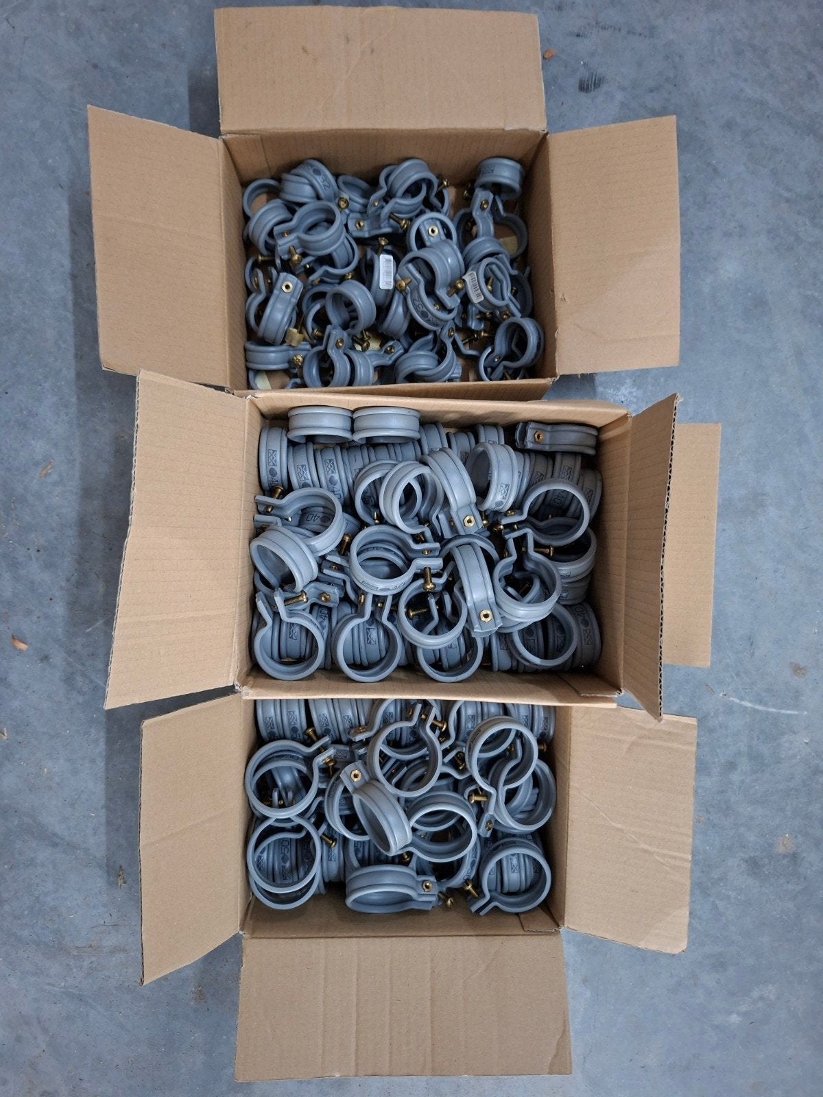 pvc beugels 3 dozen 32, 40, 50mm, Ophalen of Verzenden, Nieuw, Pvc, Overige typen
