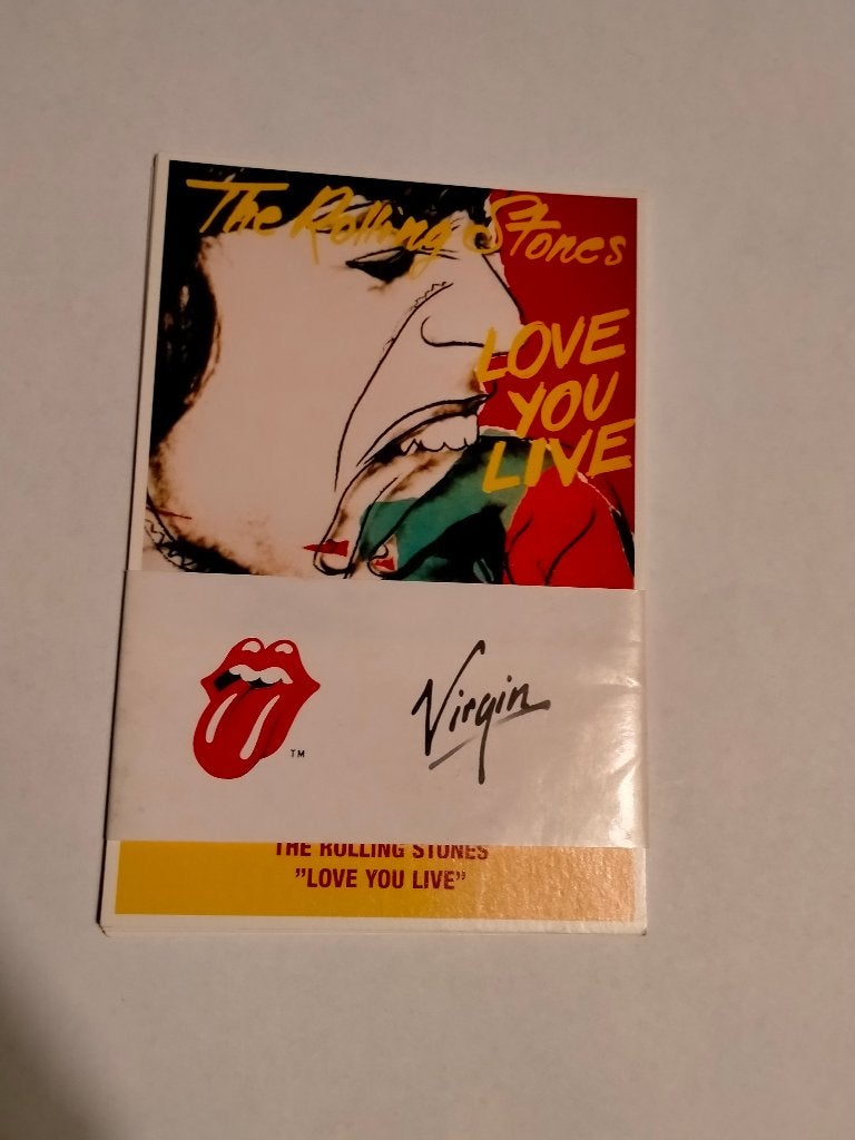 Rolling Stones Virgin ansichtkaarten set kaarten muziek band, Ophalen of Verzenden, Zo goed als nieuw, Foto of Kaart