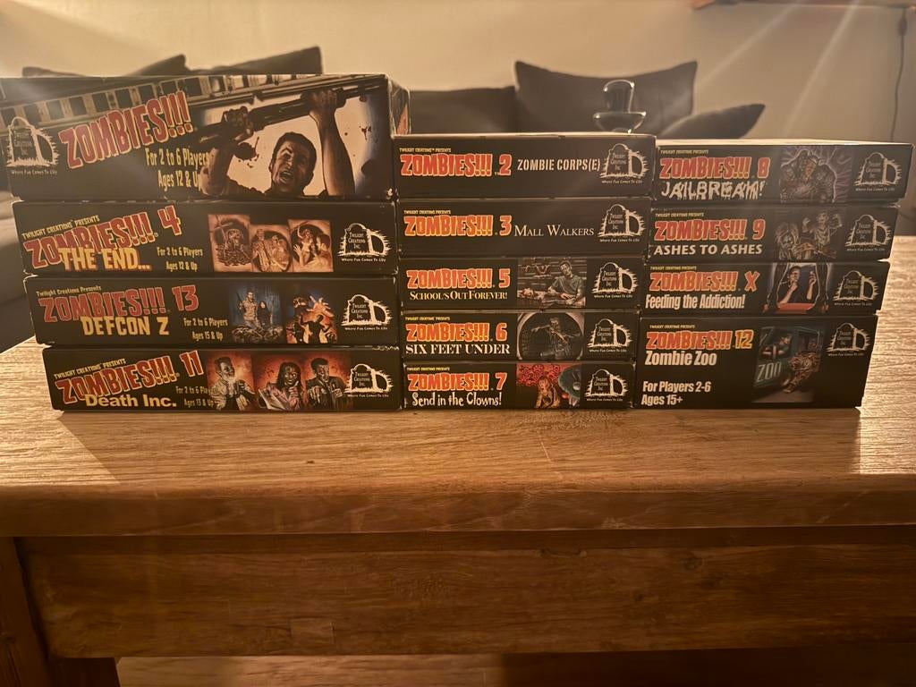 Zombies!!! Bordspel, Vijf spelers of meer, Ophalen, Zo goed als nieuw