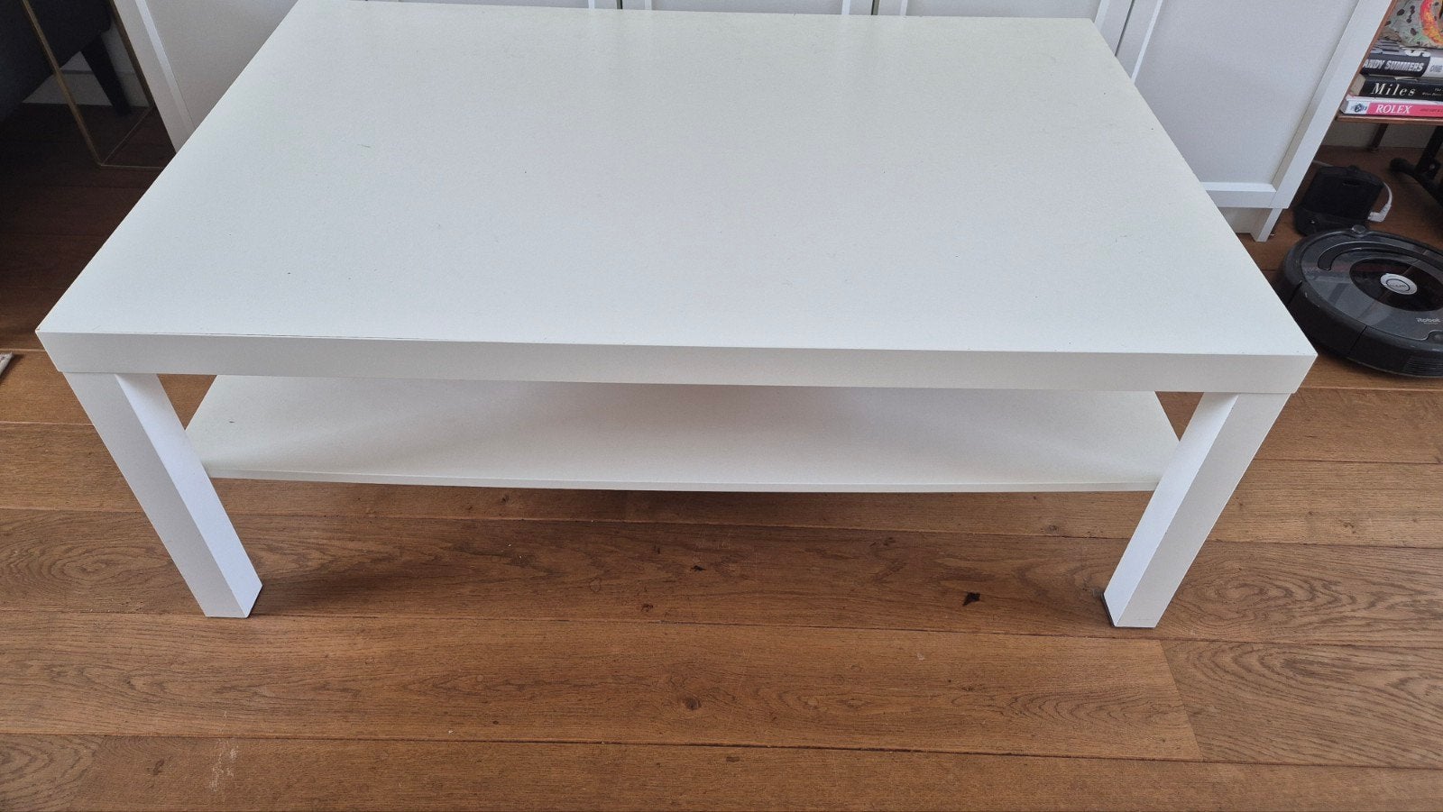 Lack tafel ikea GRATIS, Huis en Inrichting, Tafels | Salontafels, Ophalen, Gebruikt, 50 tot 100 cm, Vierkant