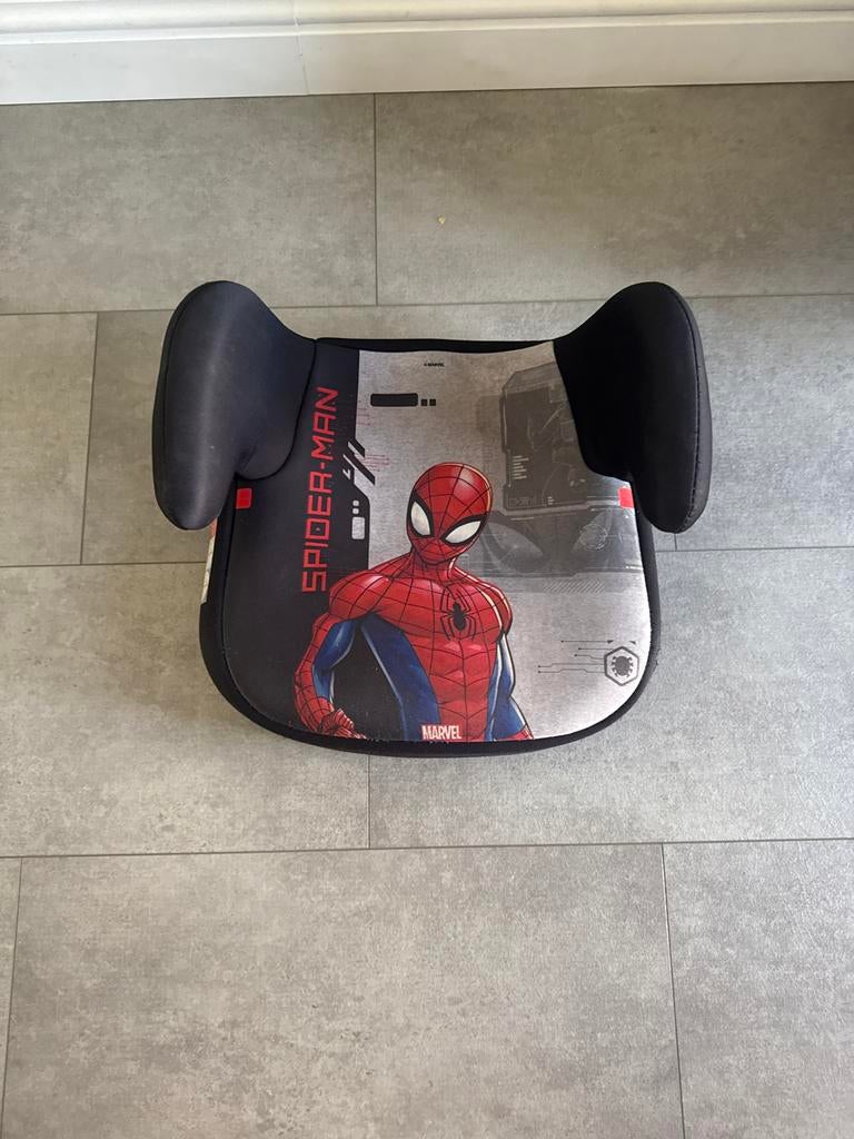 Spiderman Autostoelverhoger - Gebruikt, Overige merken, 15 t/m 36 kg, Ophalen of Verzenden, Gebruikt