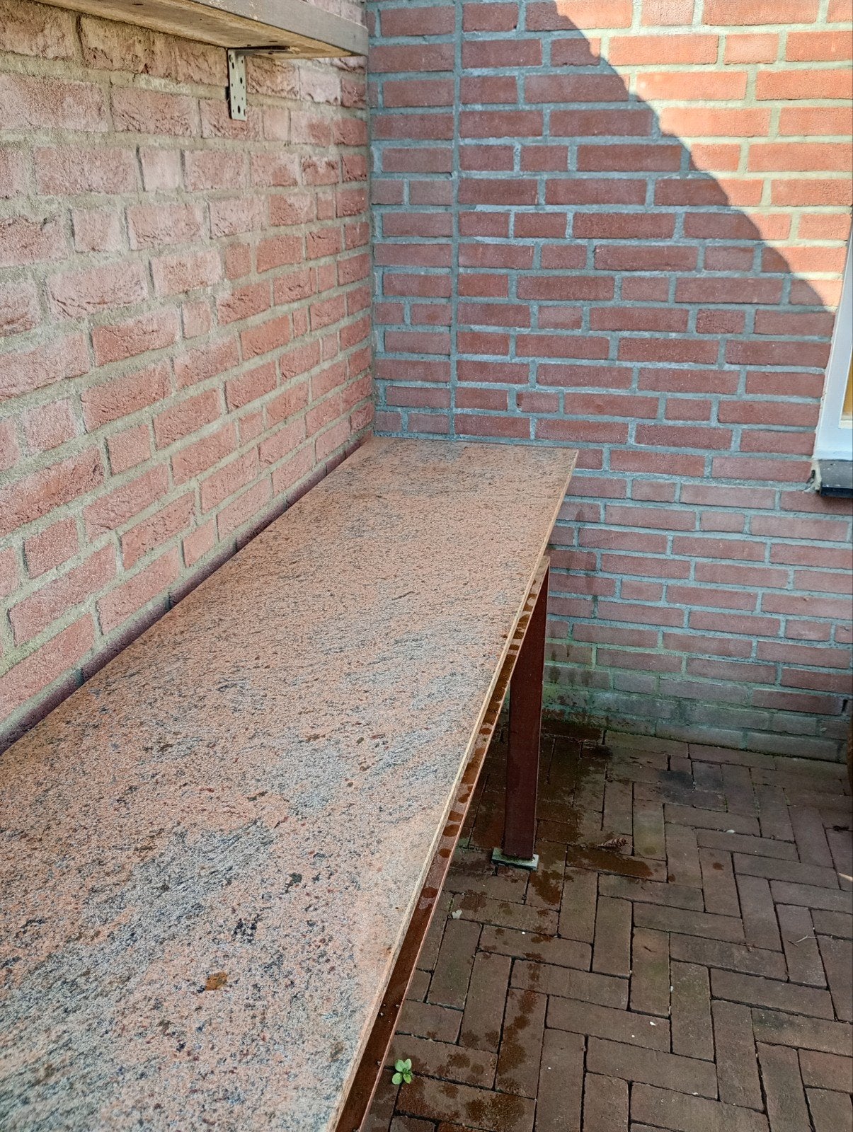 Granieten werkblad, Ophalen, Overige materialen