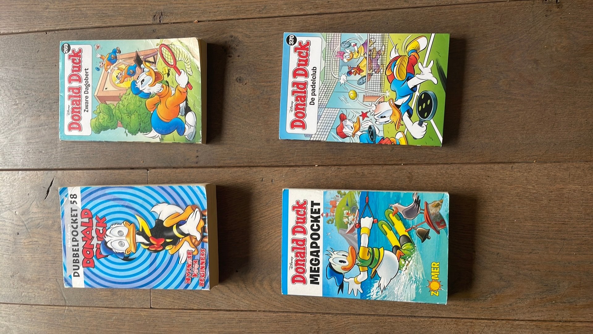 Donald duck pockets, Ophalen of Verzenden, Zo goed als nieuw, Kwartet(ten)