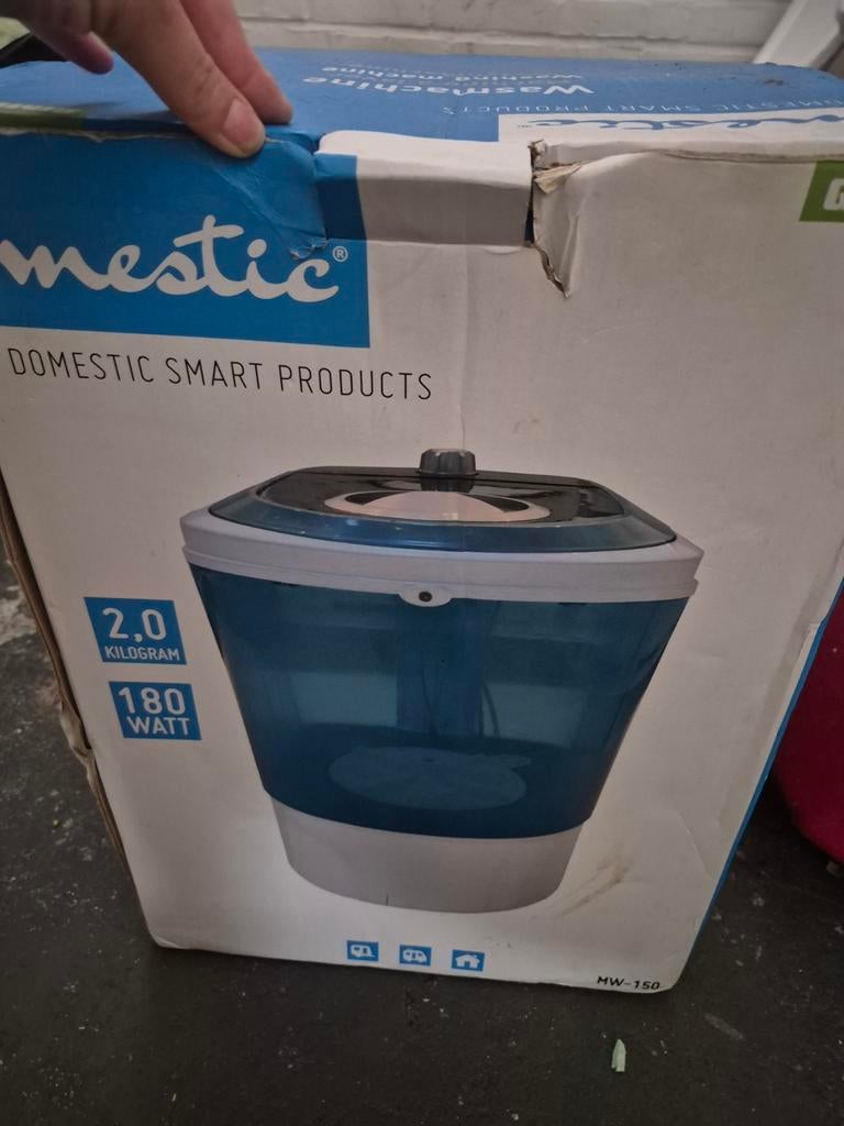 Mestic Mini Wasmachine - Compact en Energiezuinig, Witgoed en Apparatuur, Wasmachines, Nieuw, Bovenlader, Minder dan 4 kg, Minder dan 85 cm
