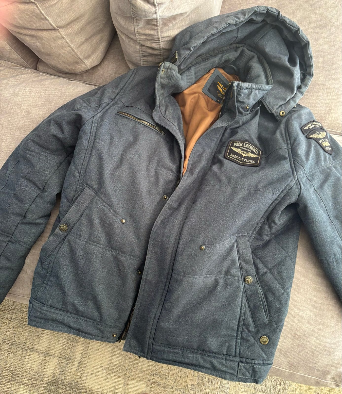 PME Legend jas - Skyhog, Kleding | Heren, Jassen | Winter, Ophalen, Gedragen, Maat 52/54 (L), Blauw