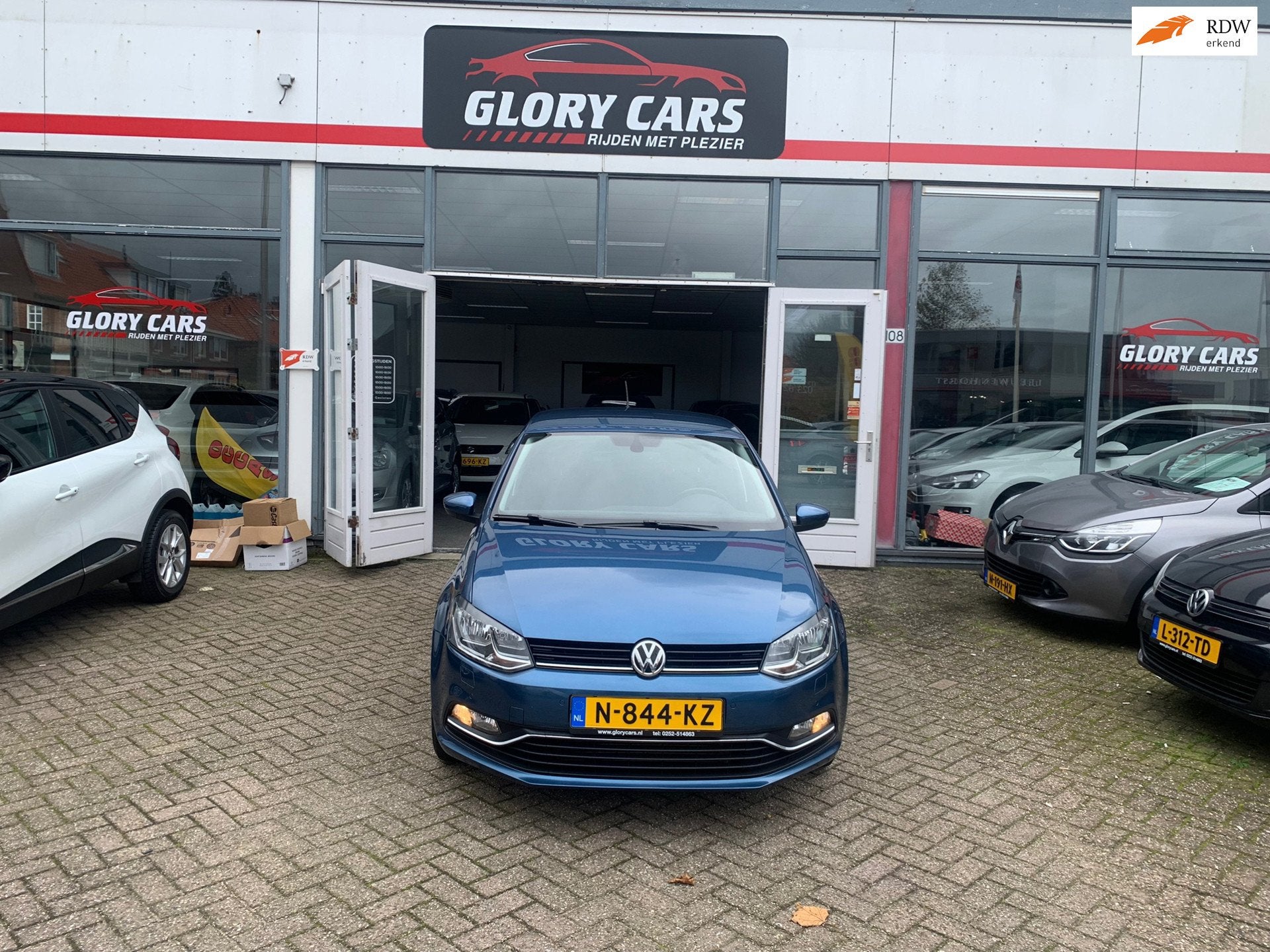 Volkswagen Polo 1.0 BlueMotion CRUISE-AIRCO-PDC-ANDROID, Auto's, Volkswagen, Stof, Overige carrosserieën, Bedrijf, Handgeschakeld