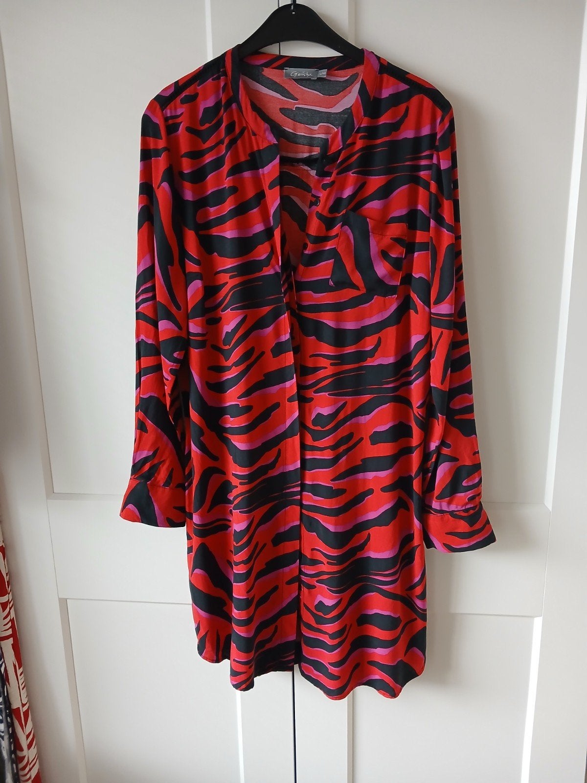 Prachtige Geisha blouse tuniek jurk maat L/40, Maat 38/40 (M), Geisha, Verzenden, Zwart
