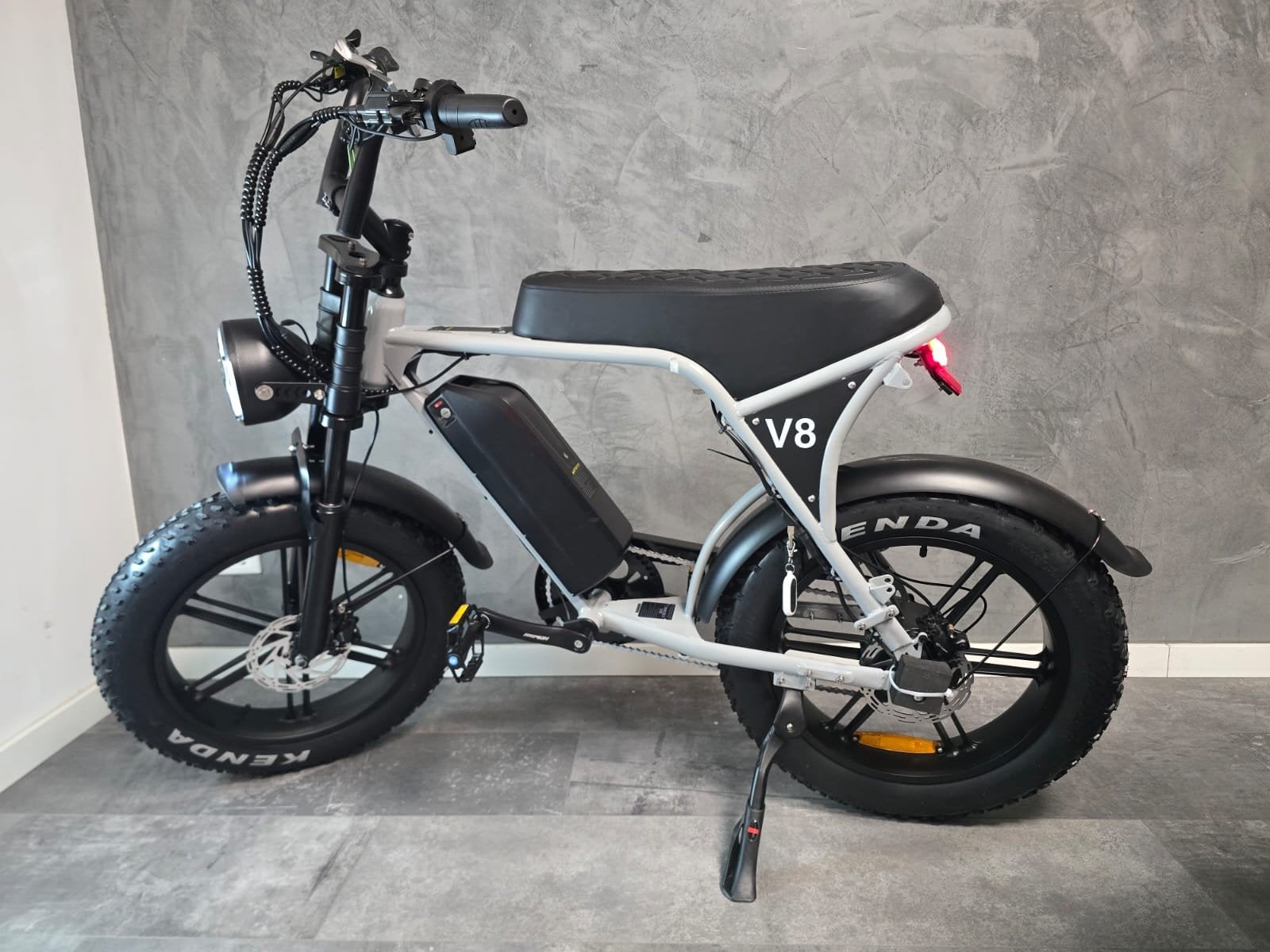 Fatbike V8 Pro 3 kleur Zwart Muisgrijs & Nardo + accu garant, Overige merken, -, -, Nieuw