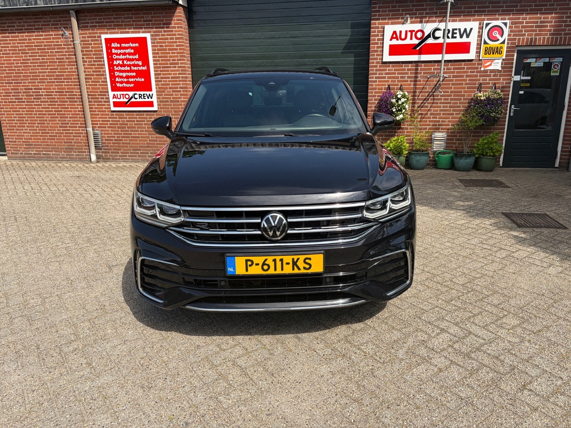 Volkswagen Tiguan 1.4 TSI eHybrid R-Line Business+, 150 pk, Leder en Stof, Zwart, Hybride Elektrisch/Benzine