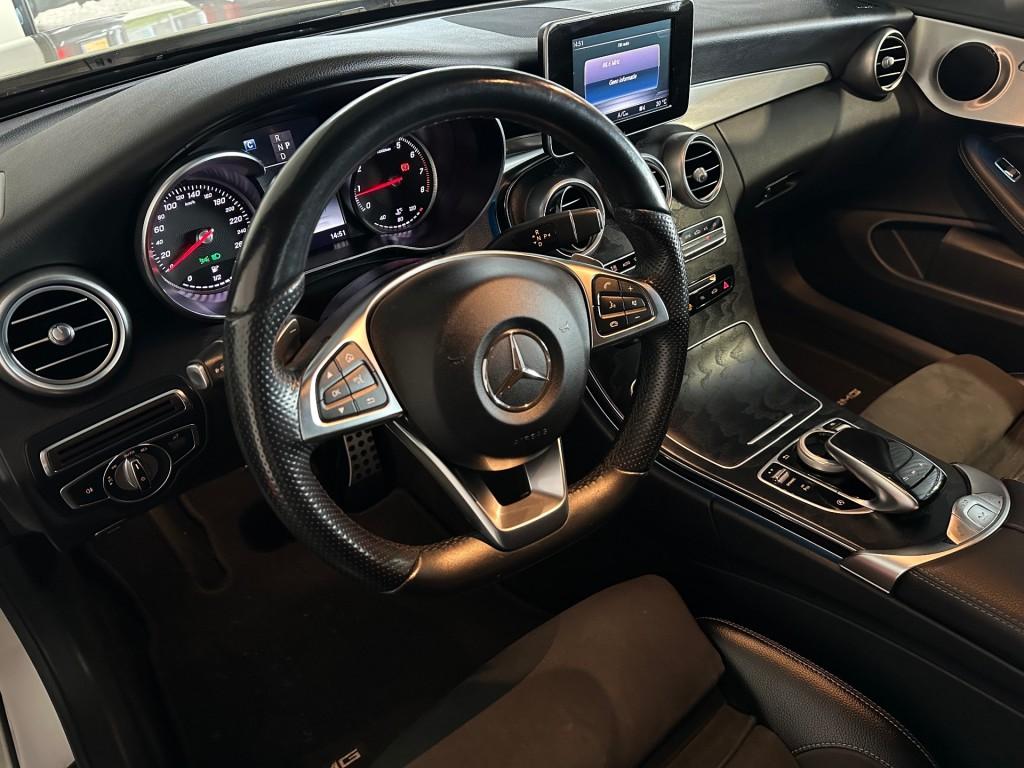 Mercedes-benz C-KLASSE C KLASSE 300 AMG-LINE l AIRSCARF l NA, Auto's, Automaat, Euro 6, Wit, Bedrijf