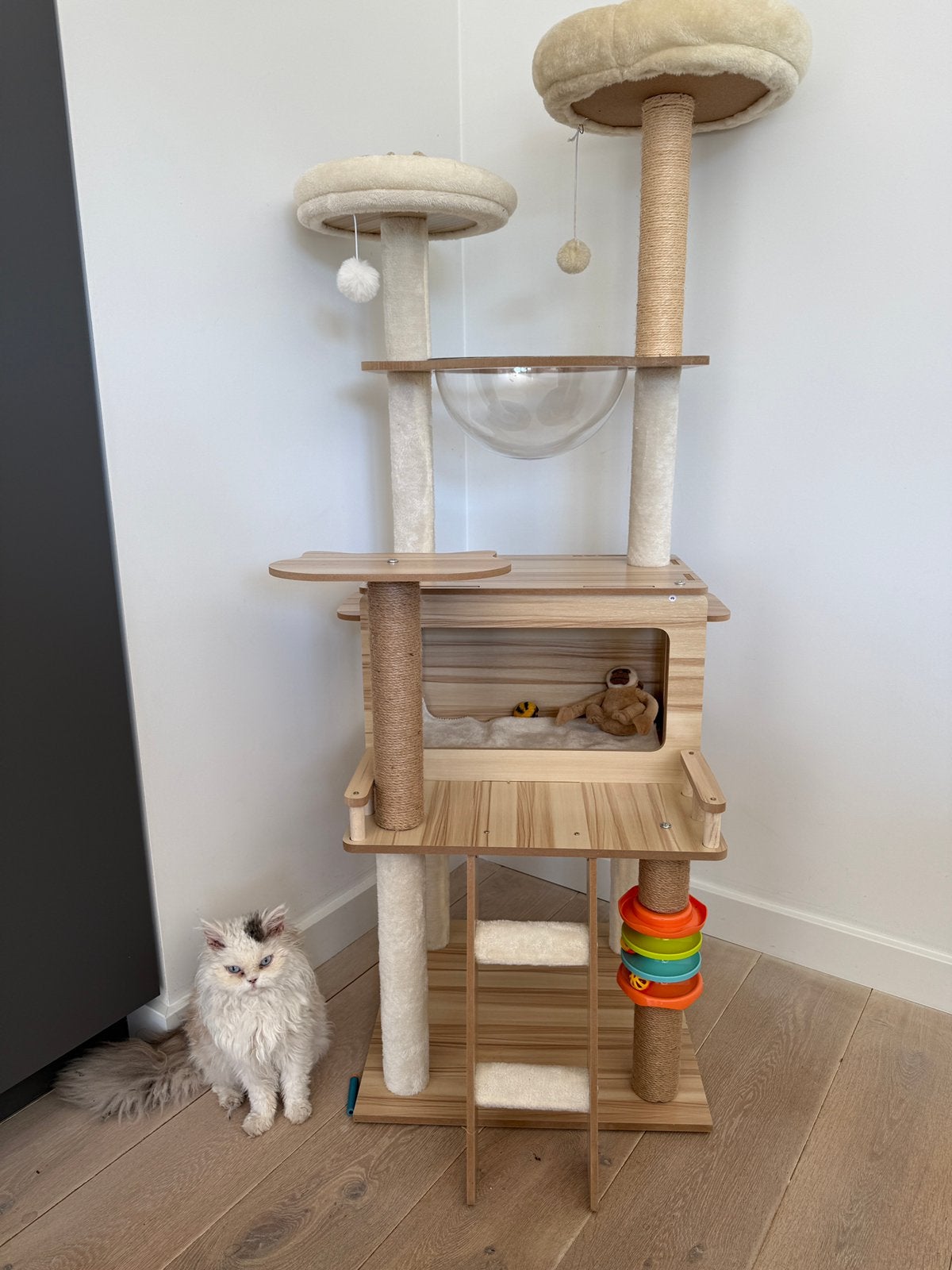 Kattenkrabpaal Z.G.A.N, Dieren en Toebehoren, Ophalen, Zo goed als nieuw, Krabpaal