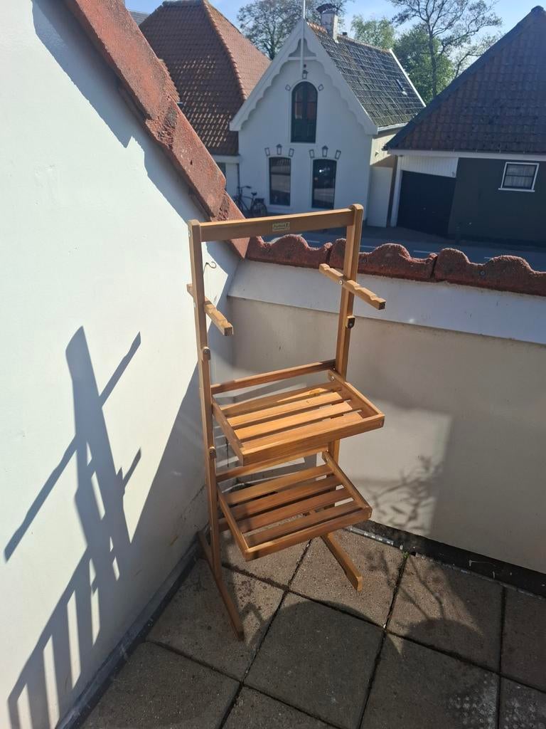 Inklapbaar plantenrek Perfect Homeshop - 2 verdiepingen, Tuin en Terras, Bloembakken en Plantenbakken, Ophalen of Verzenden