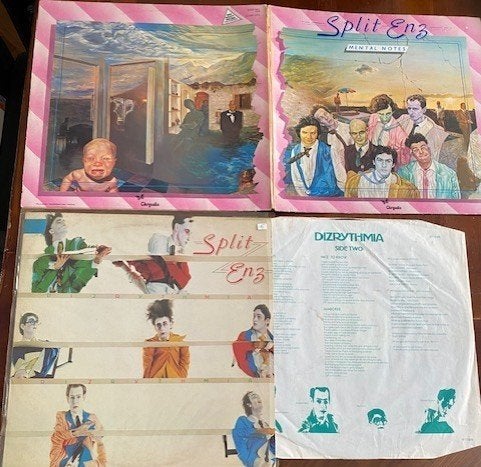 Split Enz	MentaNotes/TrueColours/TimeTide/Waiata/Dizrythmia, Ophalen of Verzenden, Zo goed als nieuw, 12 inch, Poprock