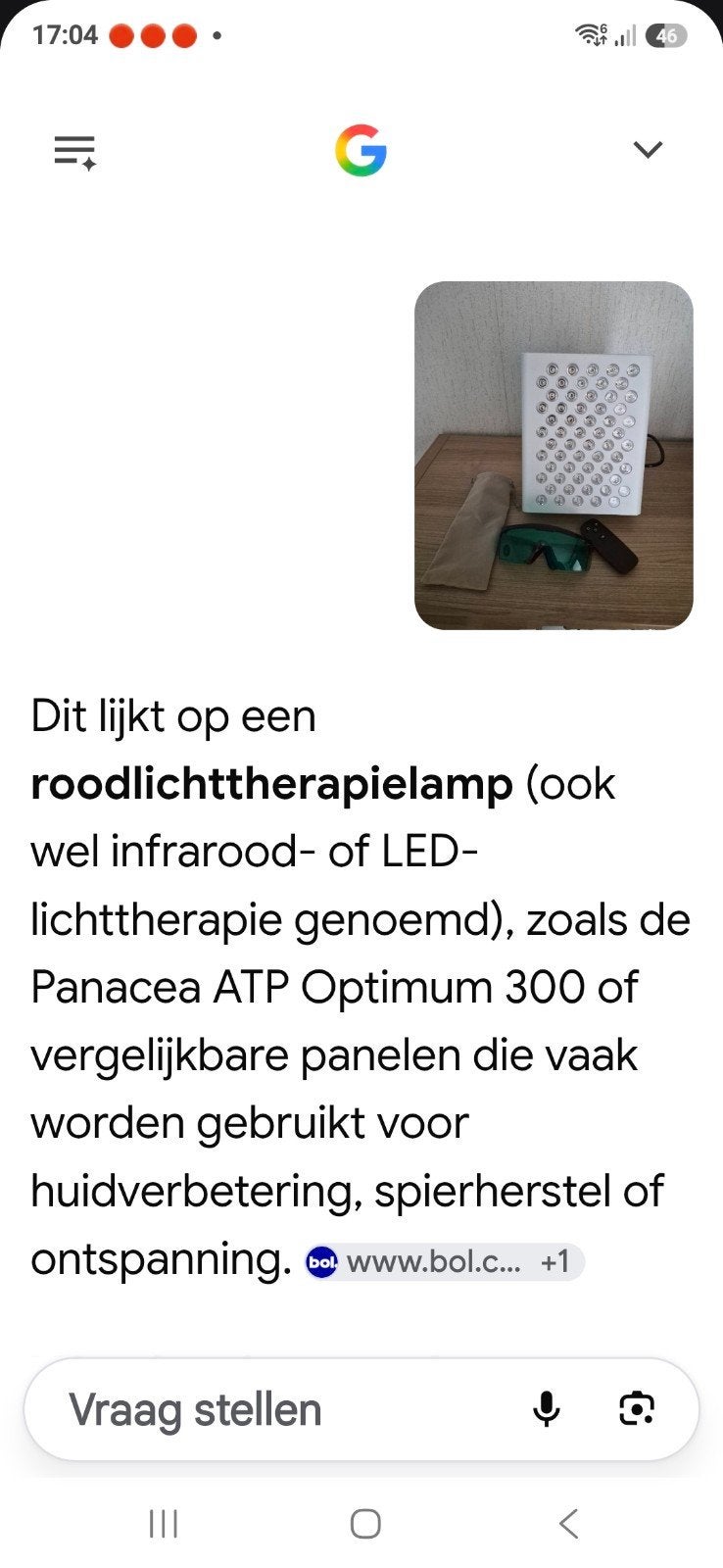 roodlicht therapie 30 euro, Ophalen, Zo goed als nieuw, Overige typen