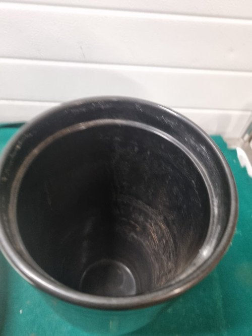 bloempot vaas grijs antraciet, Ophalen of Verzenden, 'T Olde Gre-j, Info@toldegrej.nl, Endepoelstraat 20f Didam