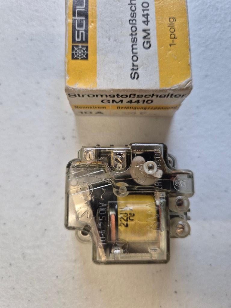Shupa puls relais (stroomstoot schakelaar), Hobby en Vrije tijd, Elektronica-componenten, Ophalen of Verzenden, Nieuw