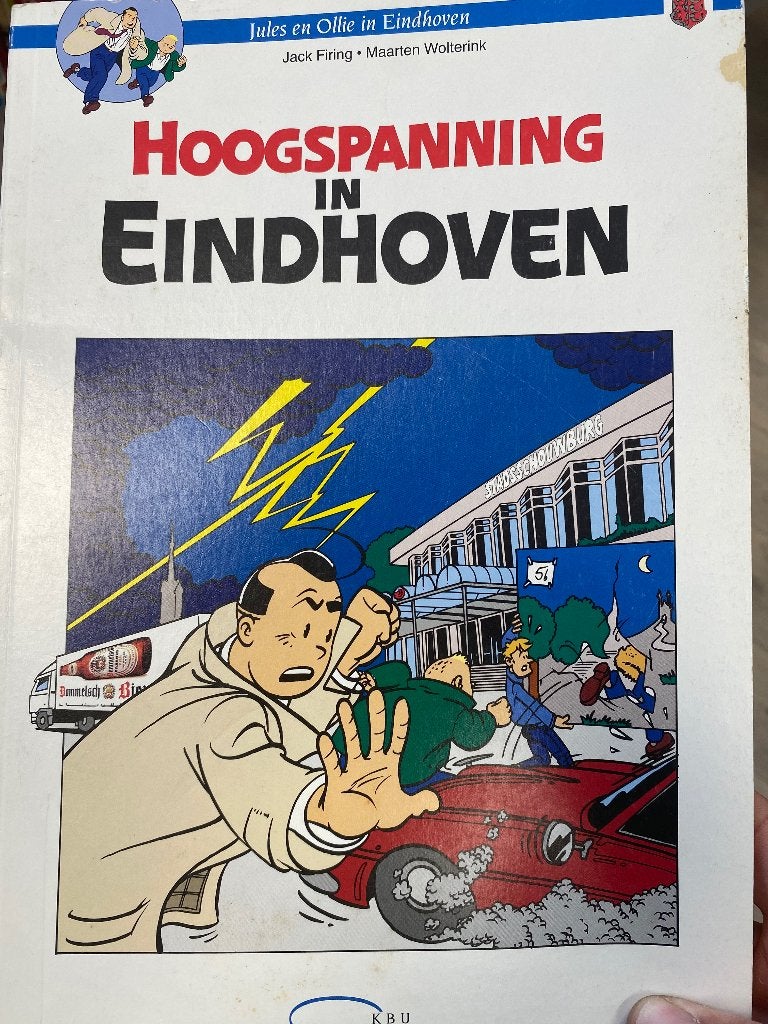 Stripboek hoogspanning in Eindhoven, Eén stripboek, Ophalen of Verzenden, Zo goed als nieuw