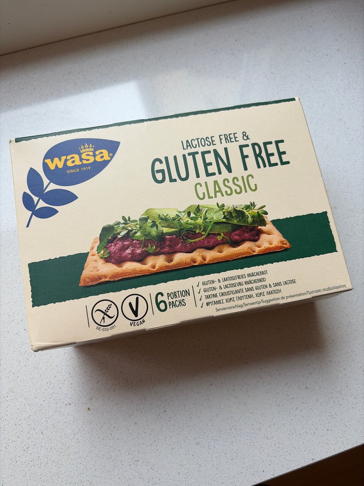 Gratis ophalen - 10 doosjes wasa glutenvrije crackers, Ophalen