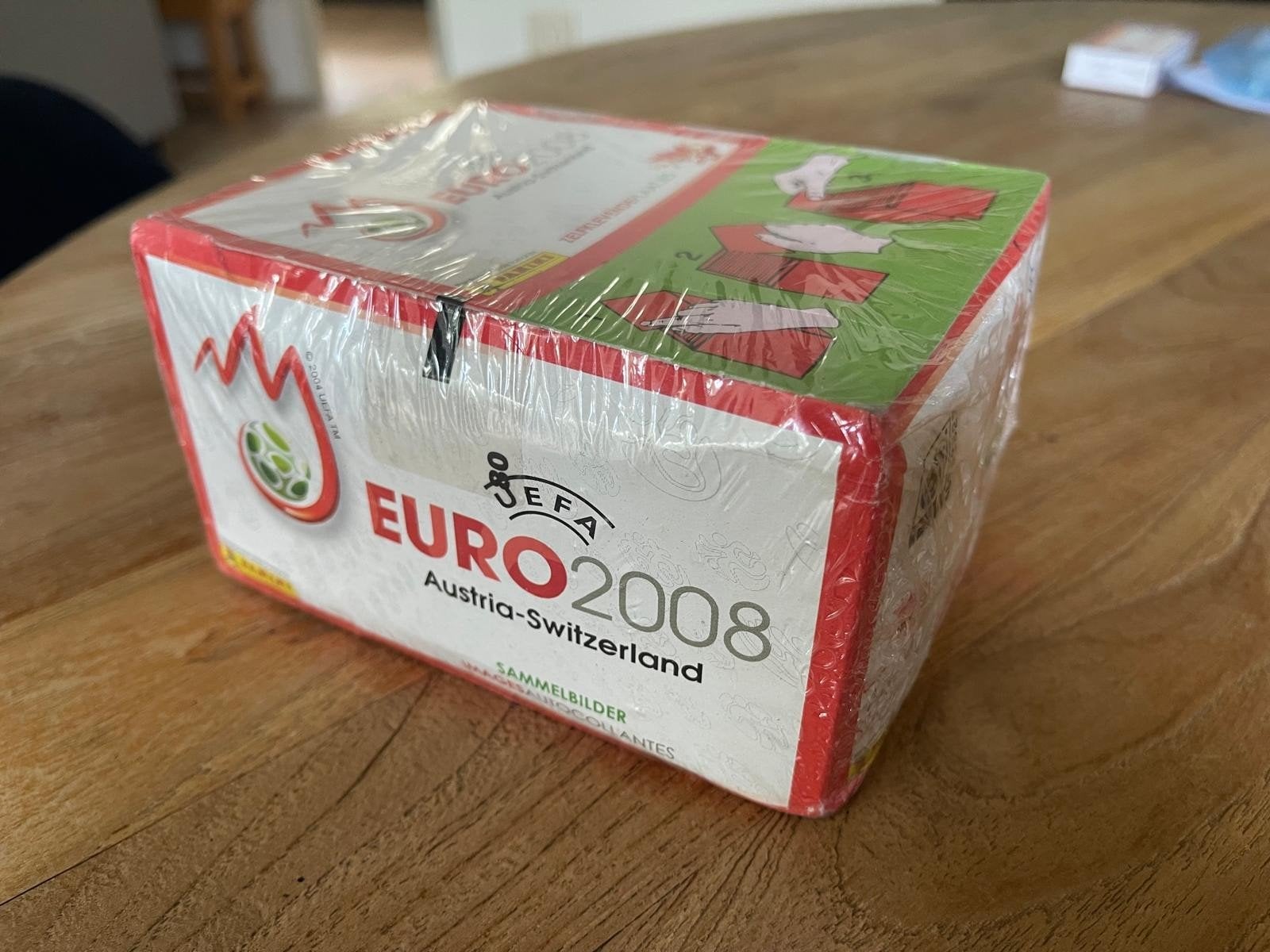 Panini Euro 2008 Stickerdoos - Nieuw en Geseald, Ophalen of Verzenden, Nieuw, Stickers en Plaatjes