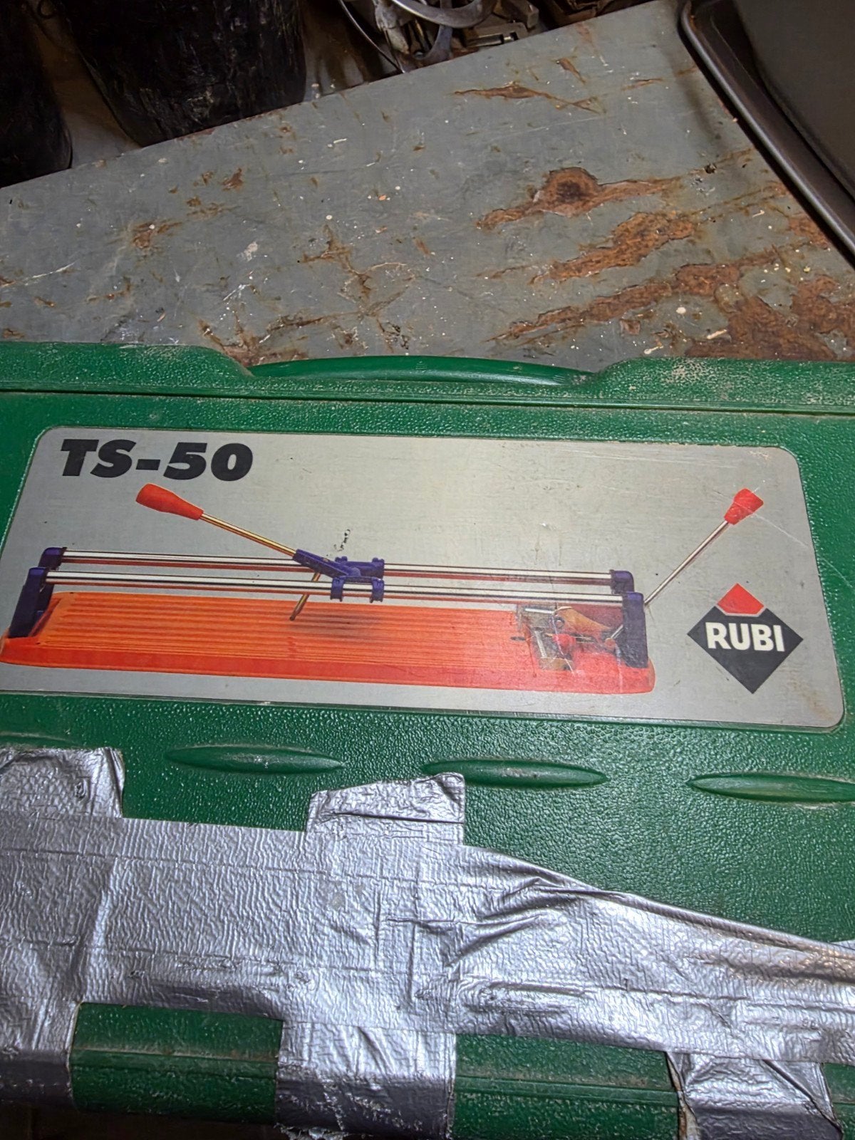 Rubi TS-50 Tegelsnijder met extra snijwieltjes, Ophalen, Gebruikt, Snijgereedschap, Rubi