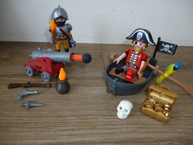 Playmobil Piraten Set met Koffertje 5894, Ophalen of Verzenden, Zo goed als nieuw