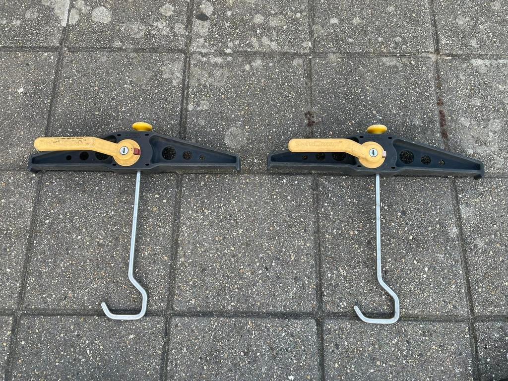Rhino Safeclamp / Ladderklem met slot - Dak dragers klemmen, Ophalen of Verzenden, Zo goed als nieuw