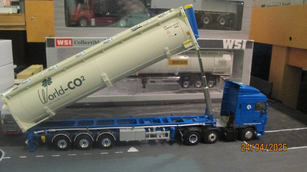WSI Roms Daf XF 105 SC 6x2- Bulkcontainer 3 Ass. Nieuw OVP., Hobby en Vrije tijd, Ophalen of Verzenden, Nieuw, Bus of Vrachtwagen