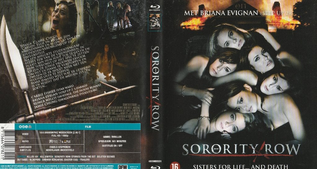 Sorority row blu ray ( ned. Ondert.), Ophalen of Verzenden, Zo goed als nieuw, Thrillers en Misdaad