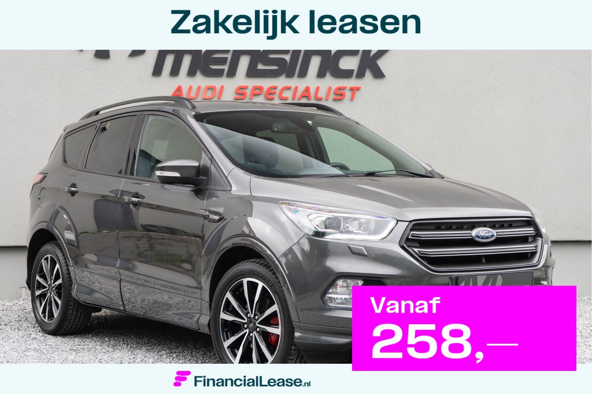 Ford Kuga 1.5 EcoBoost ST Line / Touch Navigatie/ Cruise Con, Voorwielaandrijving, 4 cilinders, 150 pk, Bedrijf