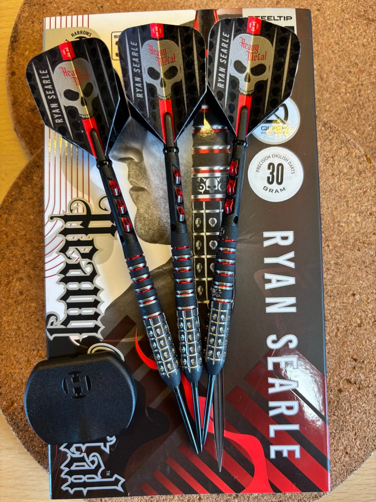 Harrows Ryan Searle Heavy Metal Darts 30 gram - Nieuw, Verzenden, Nieuw, Pijlen