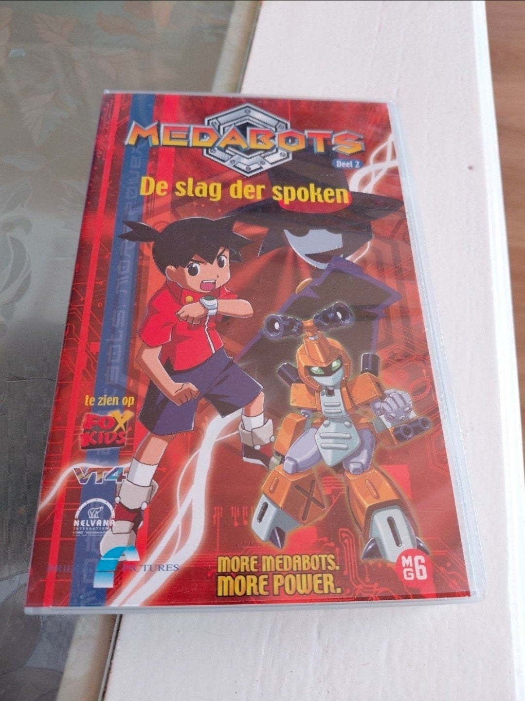 Medabots deel 2 de slag der spoken VHS., Gebruikt, Tekenfilm, Alle leeftijden, Ophalen of Verzenden