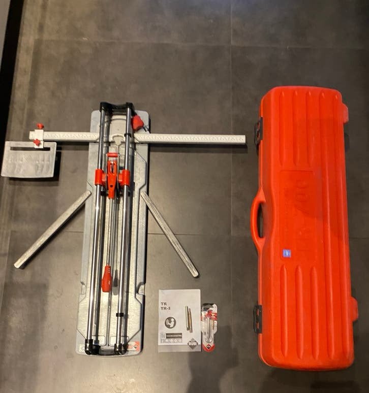 Rubi TR-700-S tegelsnijder ZGAN, Doe-het-zelf en Verbouw, Gereedschap | Handgereedschap, Ophalen of Verzenden, Zo goed als nieuw