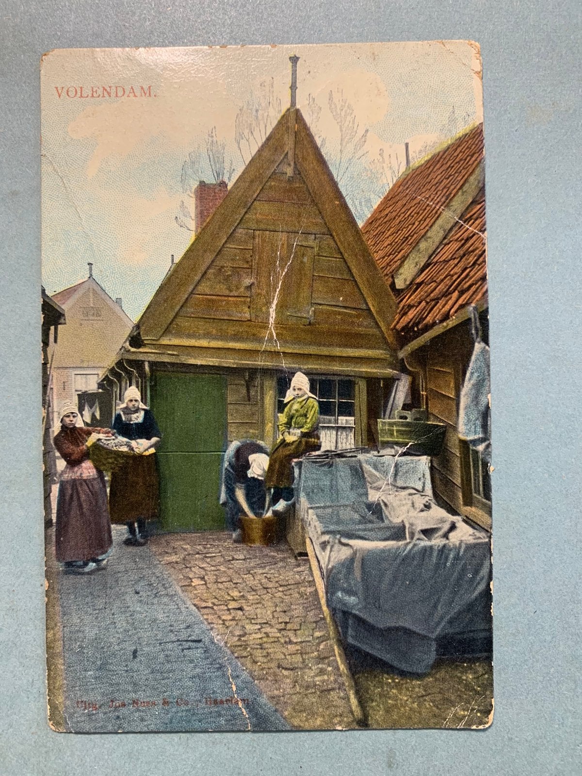 1906 Volendam, Ophalen of Verzenden, Voor 1920, Gelopen, Noord-Holland