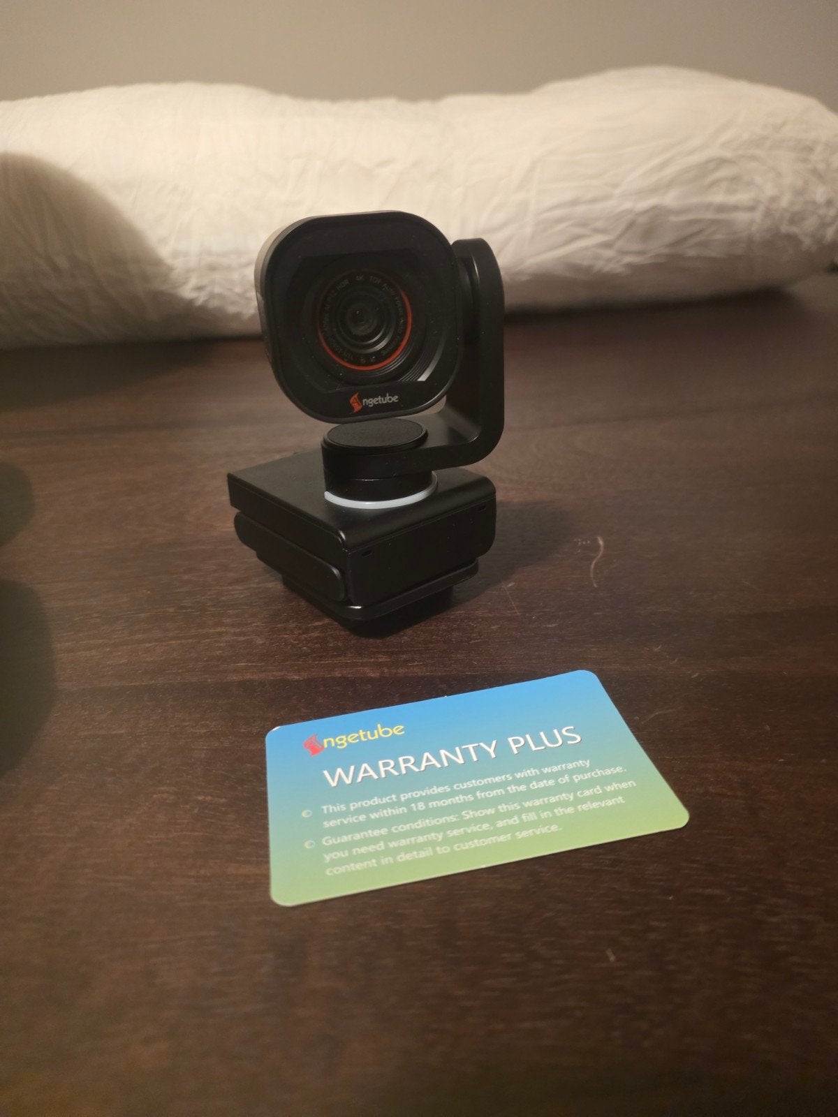 4k Track cam met Motionsensor, Computers en Software, Ophalen of Verzenden