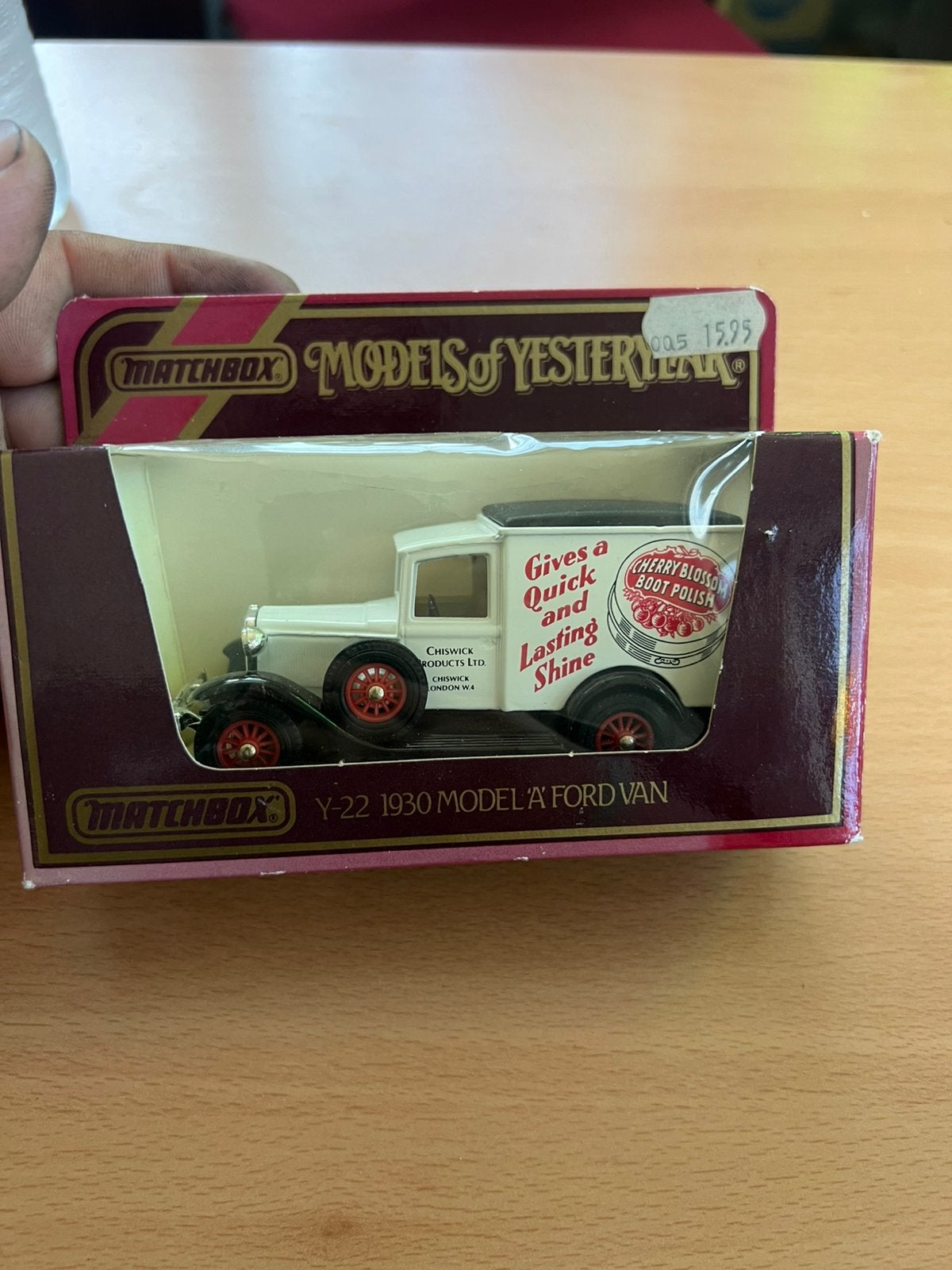 Matchbox Y22 1930 model a ford van, Ophalen of Verzenden, Zo goed als nieuw, Auto