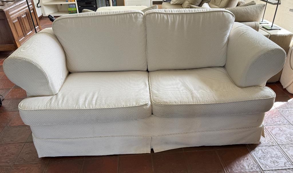 2-zits slaapbank, goede zit, zware kwaliteit, Ophalen, Gebruikt, 150 tot 200 cm, Tweepersoons