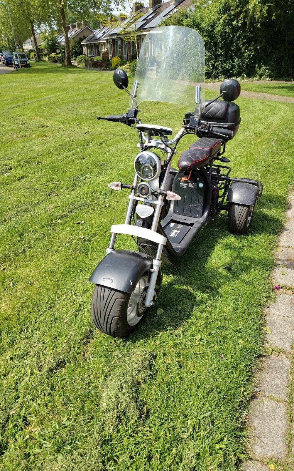 Elektrische scooter/chopper - Remmen vastzetten, Ophalen of Verzenden, Gebruikt, Elektrisch, Overige merken