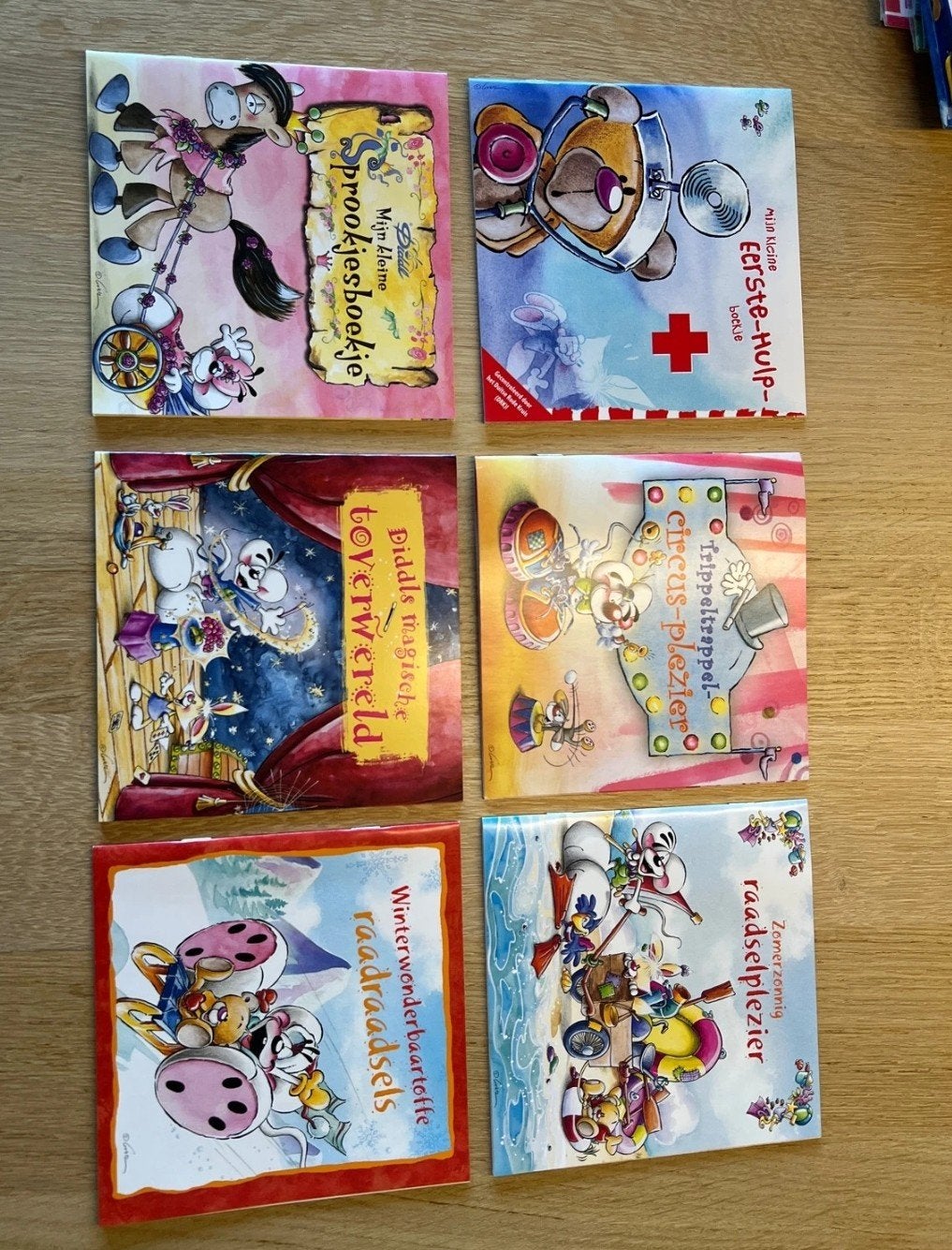 diddl boekjes, Verzamelen, Diddl, Verzenden, Diddl, Zo goed als nieuw, Papier, Kaart of Schrift