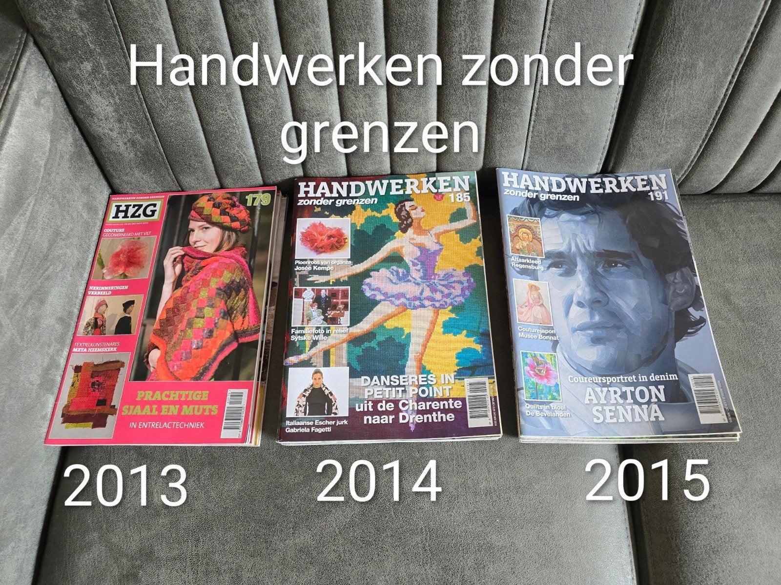 Handwerken zonder grenzen, handwerkblad, Hobby en Vrije tijd, Ophalen of Verzenden, Zo goed als nieuw, Overige typen
