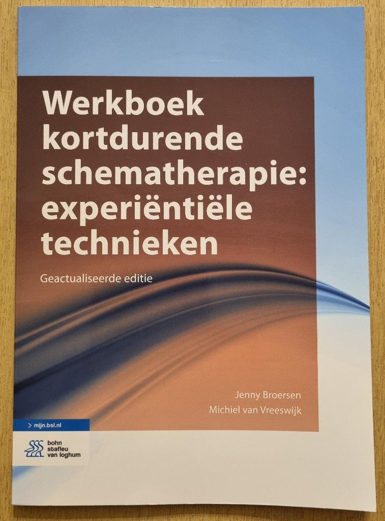 Werkboek kortdurende schematherapie; experiëntele technieken, Ophalen of Verzenden, Nieuw, Overige onderwerpen