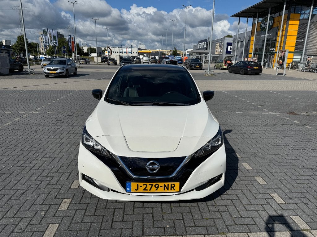 Nissan Leaf Tekna 2019, 40 kWh, 83.044 km, goede staat accu!, Auto's, Nissan, Elektrisch, Particulier, Geïmporteerd, 1480 kg