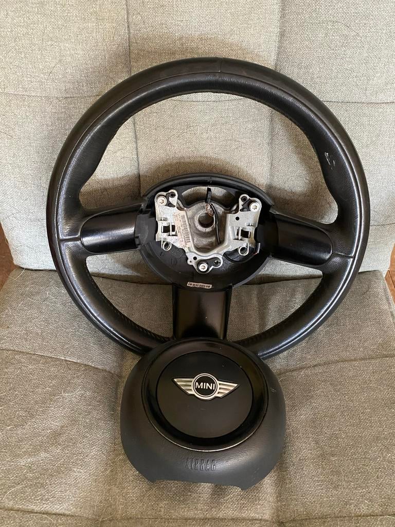 Mini Cooper R56 Stuurwiel met Airbag., Ophalen of Verzenden, Gebruikt, Mini
