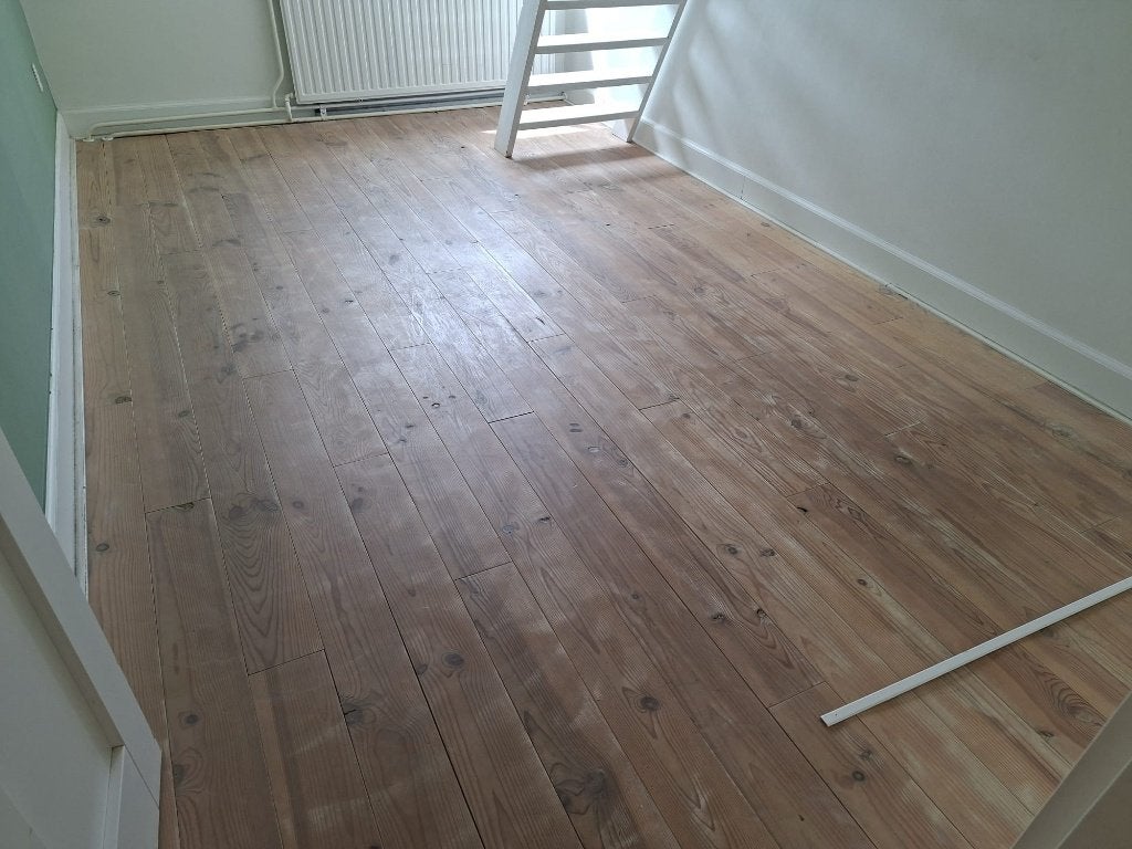 Houten vloer, Ophalen, Zo goed als nieuw