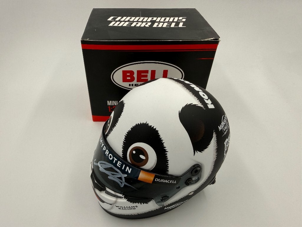 1/2 helm F1 Albon 2024 China GP (Williams) signed, Ophalen of Verzenden, Zo goed als nieuw, Formule 1