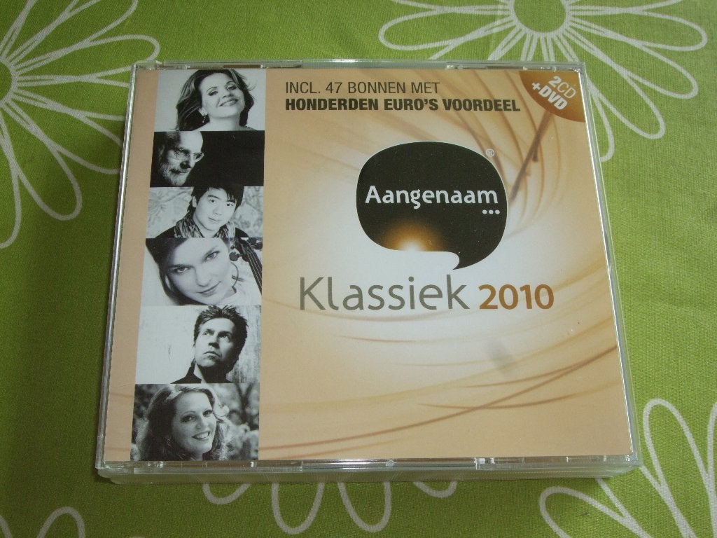 Aangenaam Klassiek 2010 - 2CD + DVD, Ophalen of Verzenden, Barok, Zo goed als nieuw, Overige typen