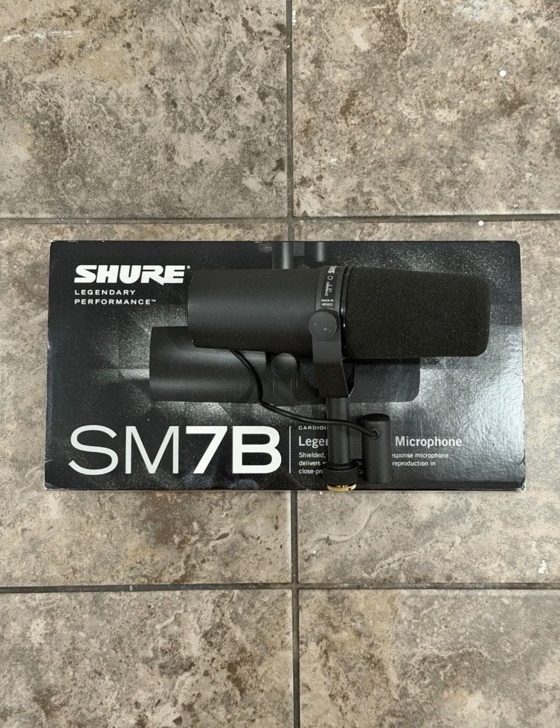 Shure sm7b, Muziek en Instrumenten, Ophalen of Verzenden, Gebruikt, Studiomicrofoon