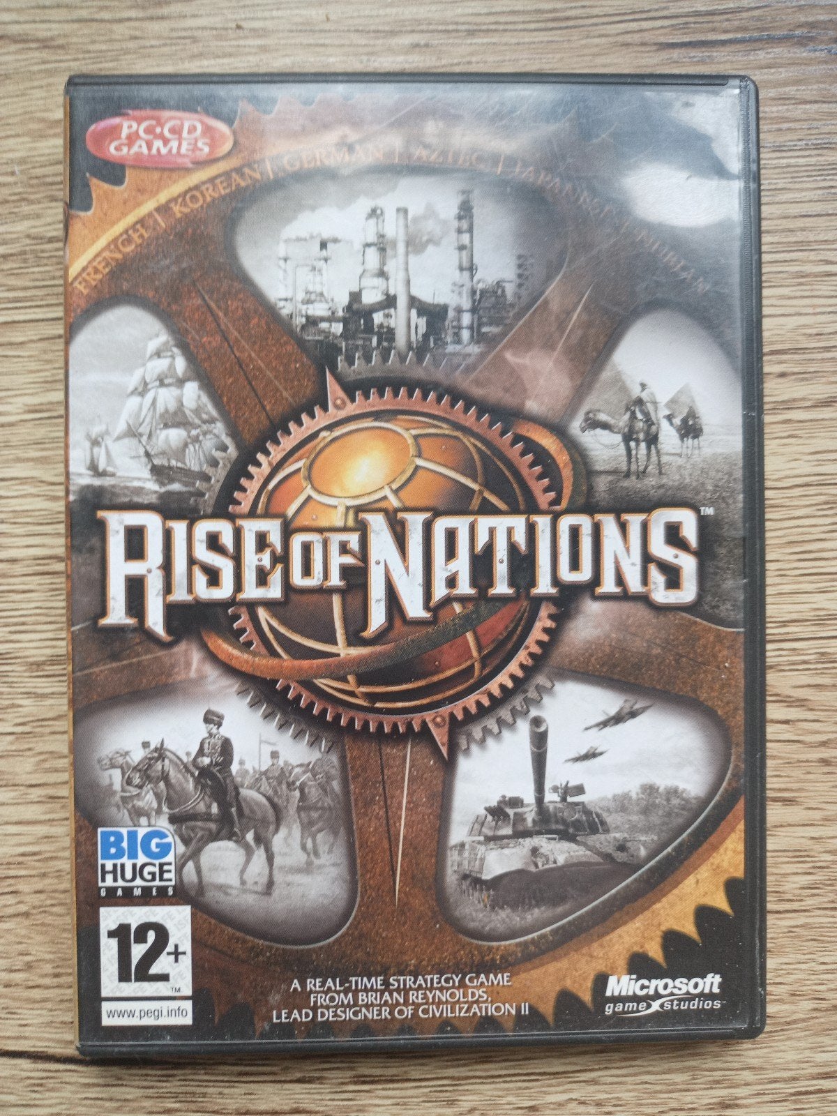 Rise of Nations PC-CD Game - Strategie Klassieker, 1 speler, Ophalen of Verzenden, Zo goed als nieuw, Strategie en Constructie