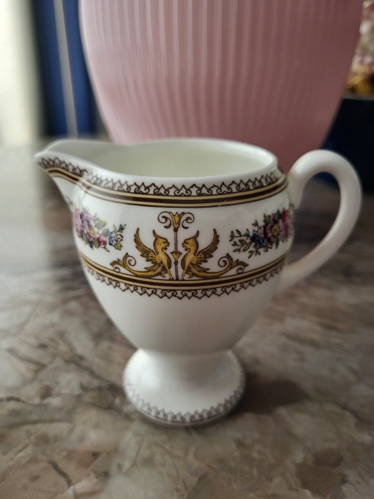 Wedgwood Columbia melkkan porselein, Ophalen of Verzenden