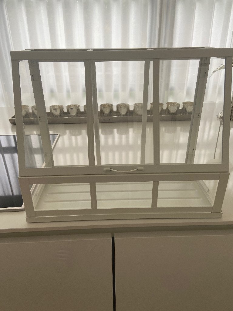 IKEA broeikas kweekkas kas wit, Polycarbonaat, Kweekkas, Zo goed als nieuw, Ophalen